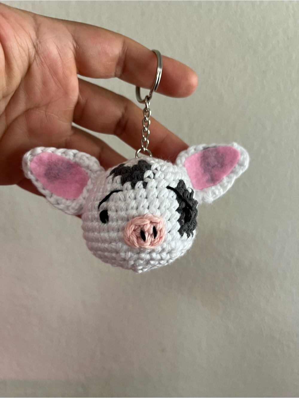 Handmade crochet Pua Keychain